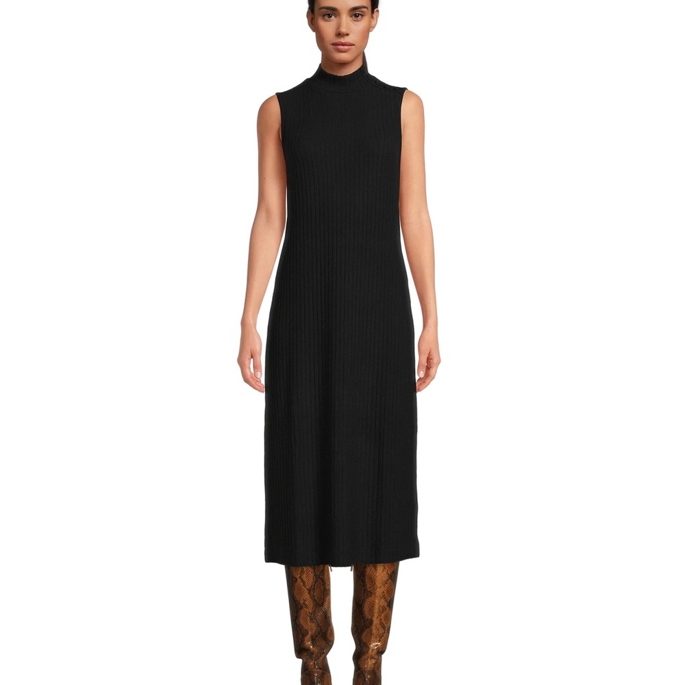 Time and Tru Black Sleeveless Midi Dress xxl size 20
